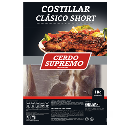 Costillar Clásico Short